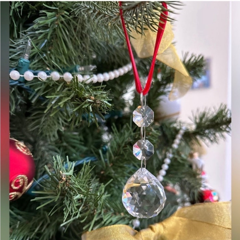 Crystal Christmas Ornament